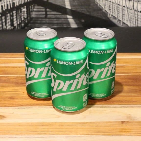 Sprite - Crisp, refreshing lemon-lime Sprite served ice cold in a can.