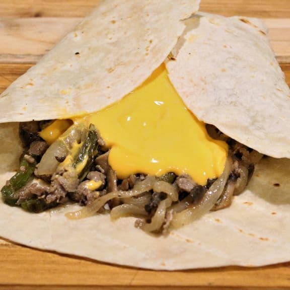 Cheesy Steak Wrap