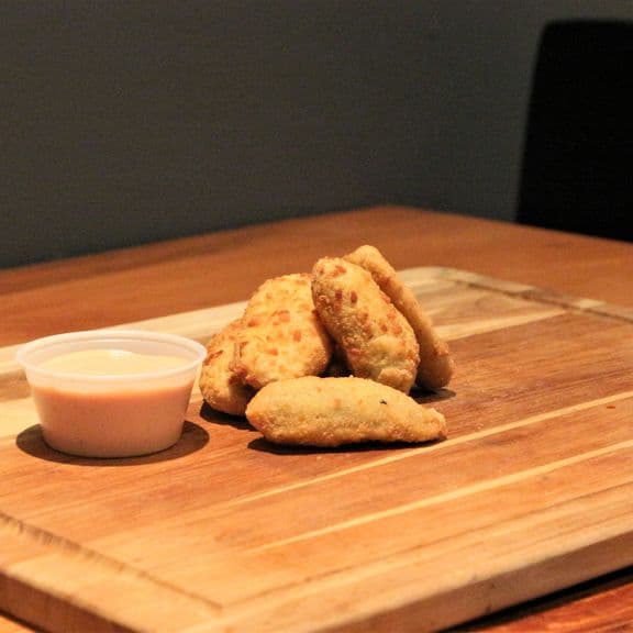 Breaded Jalapenos with Cheddar